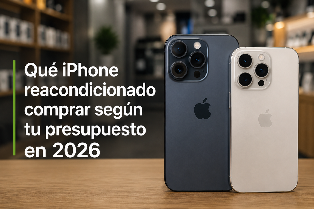 Qué iPhone reacondicionado comprar según tu presupuesto en 2026