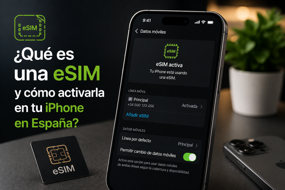 ¿Qué es una eSIM y cómo activarla en tu iPhone en España?