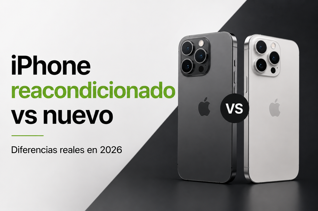 iPhone reacondicionado vs nuevo: diferencias reales en 2026