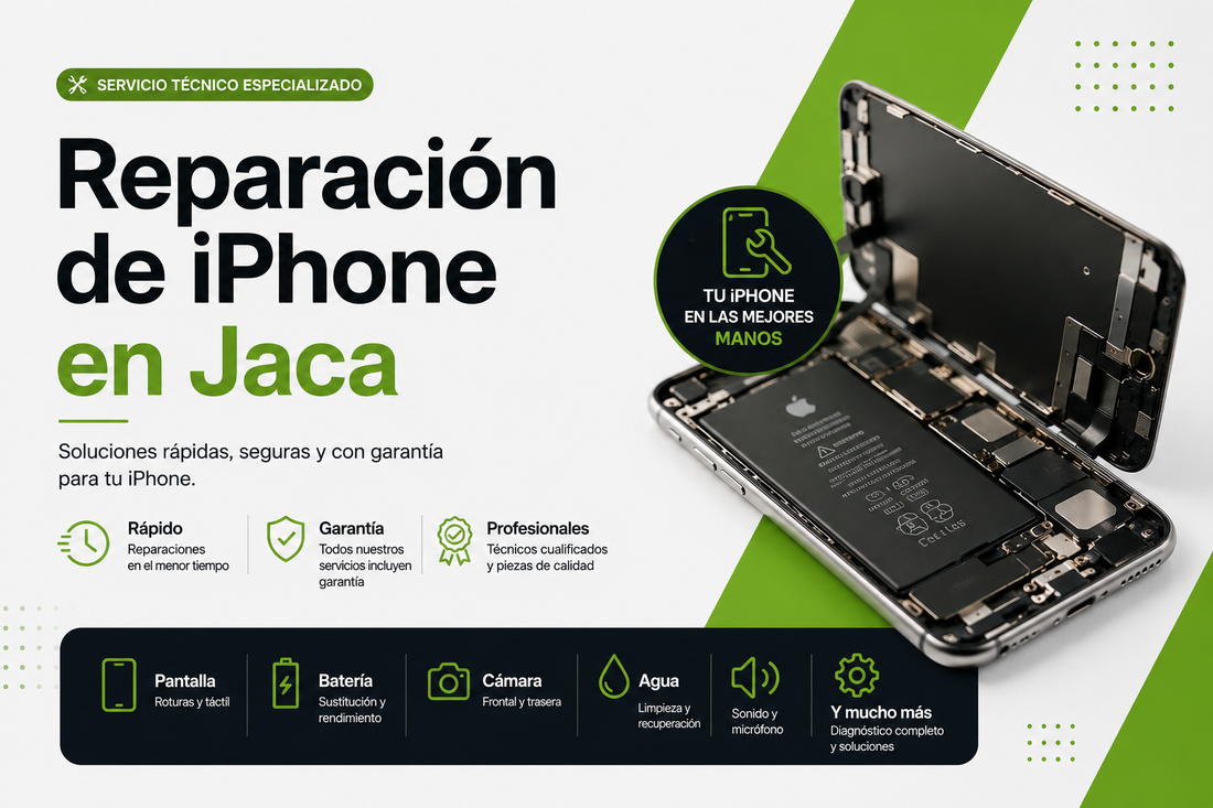 Reparación de iPhone en Jaca — Servicio Técnico Especializado | TEC-11