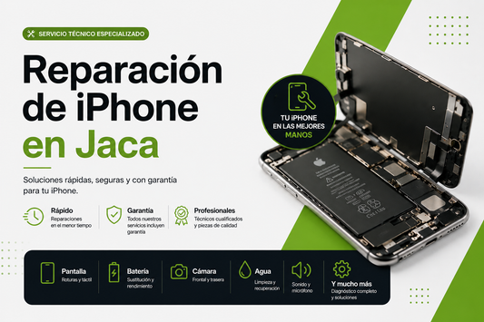 Reparación de iPhone en Jaca — Servicio Técnico Especializado | TEC-11