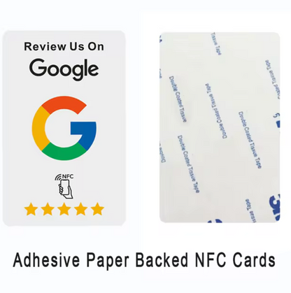 Tarjeta NFC Adhesiva Reseñas Google