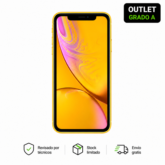 iPhone XR 128GB Amarillo Grado A — Outlet TEC-11