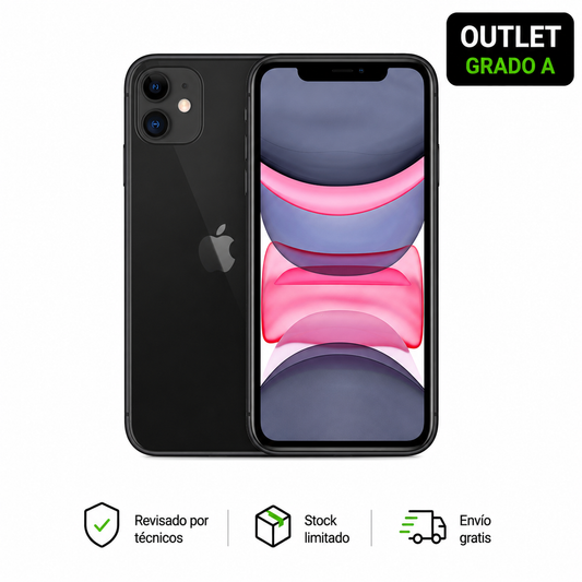 iPhone 11 128GB Negro Grado A — Outlet TEC-11
