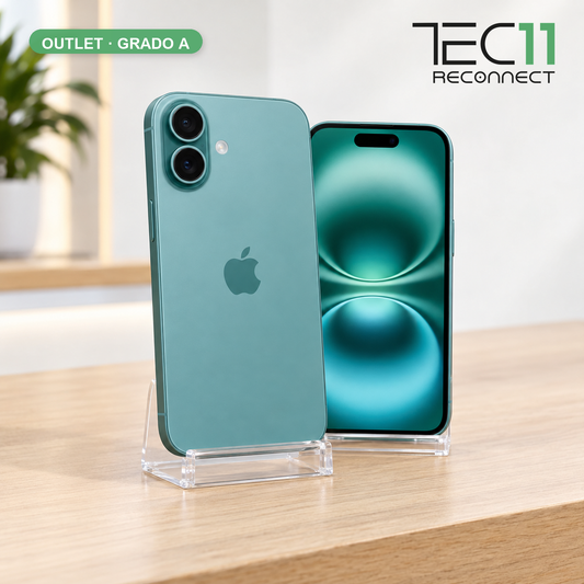 iPhone 16 128GB verde · Grado A - Outlet TEC-11